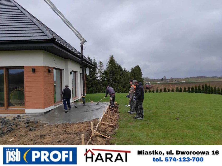 Beton towarowy Stabilizacje Pompowanie + Transport Lipnica i Okolice