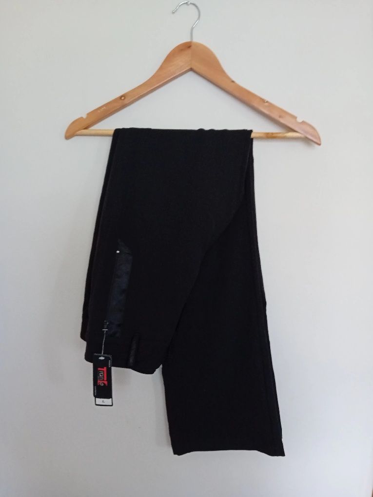 Nowe spodnie z metką firmy TranLo, rozmiar L