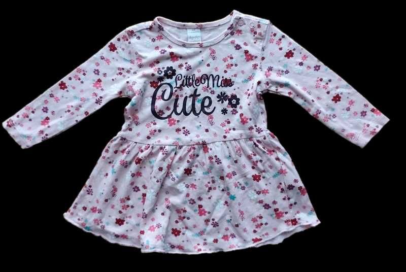 BOBASEK - sliczna sukieneczka   rozmiar -62cm-firma DOPODOPO