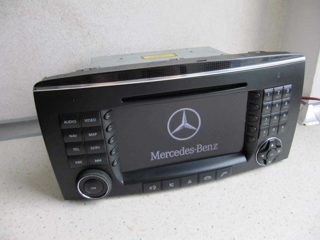 Naprawa aktualizacja radio nawigacja mercedes comand aps ntg2 ml b c g