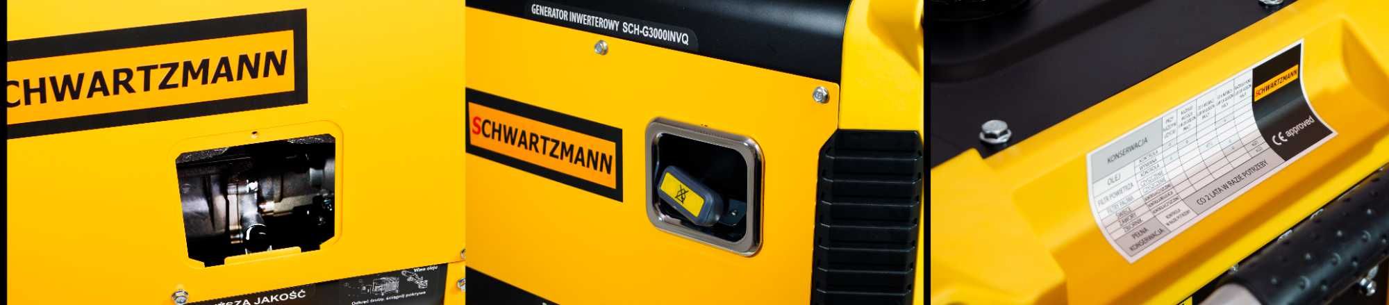 Agregat prądotwórczy INWERTOROWY SCH-G3000invQ 2,7kW el.start WYSYŁKA
