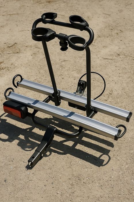 Bagażnik z aluminiowymi szynami