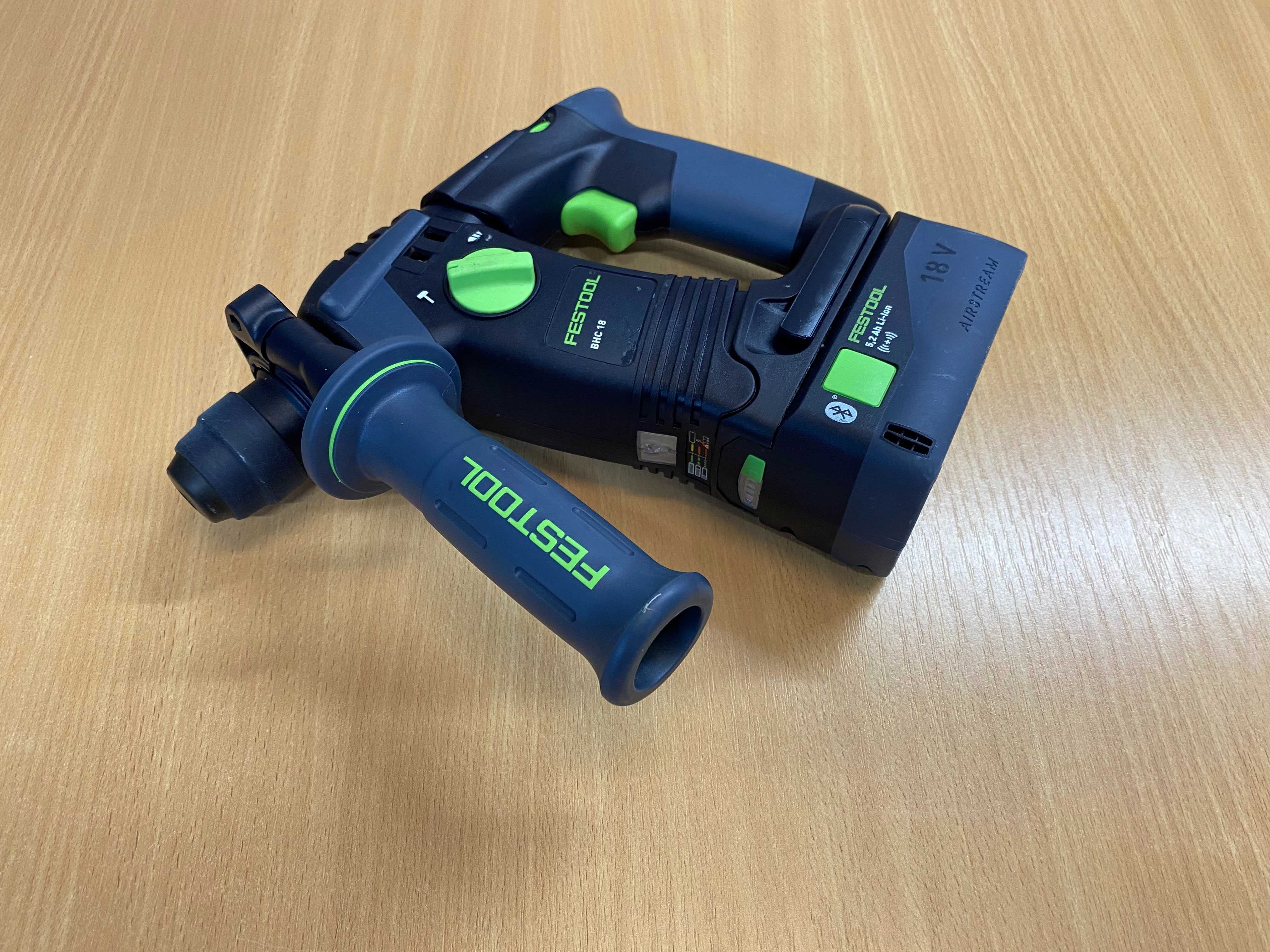 Młotowiertarka FESTOOL BHC 18 + akumulator 18V 5.2Ah 09.2023r