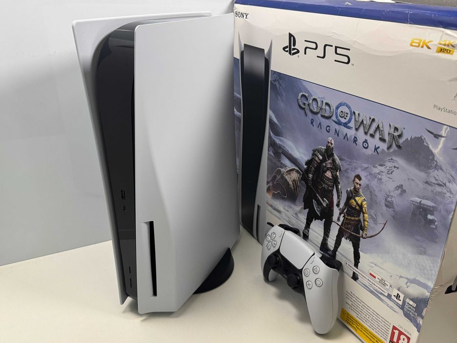 Konsola PlayStation 5 PS5 825GB z Padem Napędem Super Stan Gwarancja