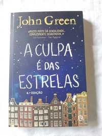 Livro A Culpa é das Estrelas - John Green