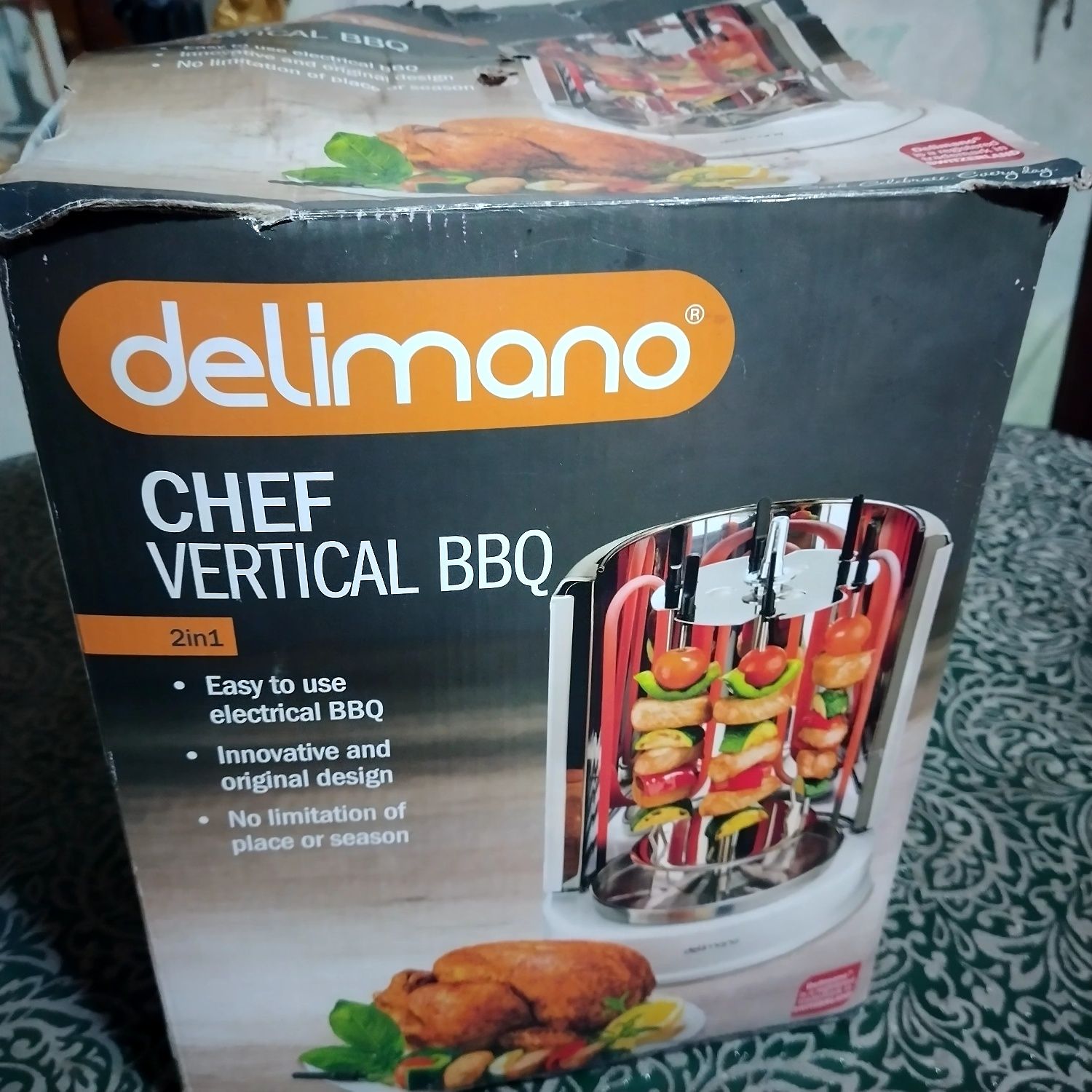 Электрошашличница Delimano.