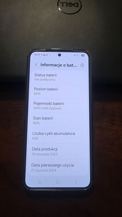 Samsung S24 5g 256gb - używany