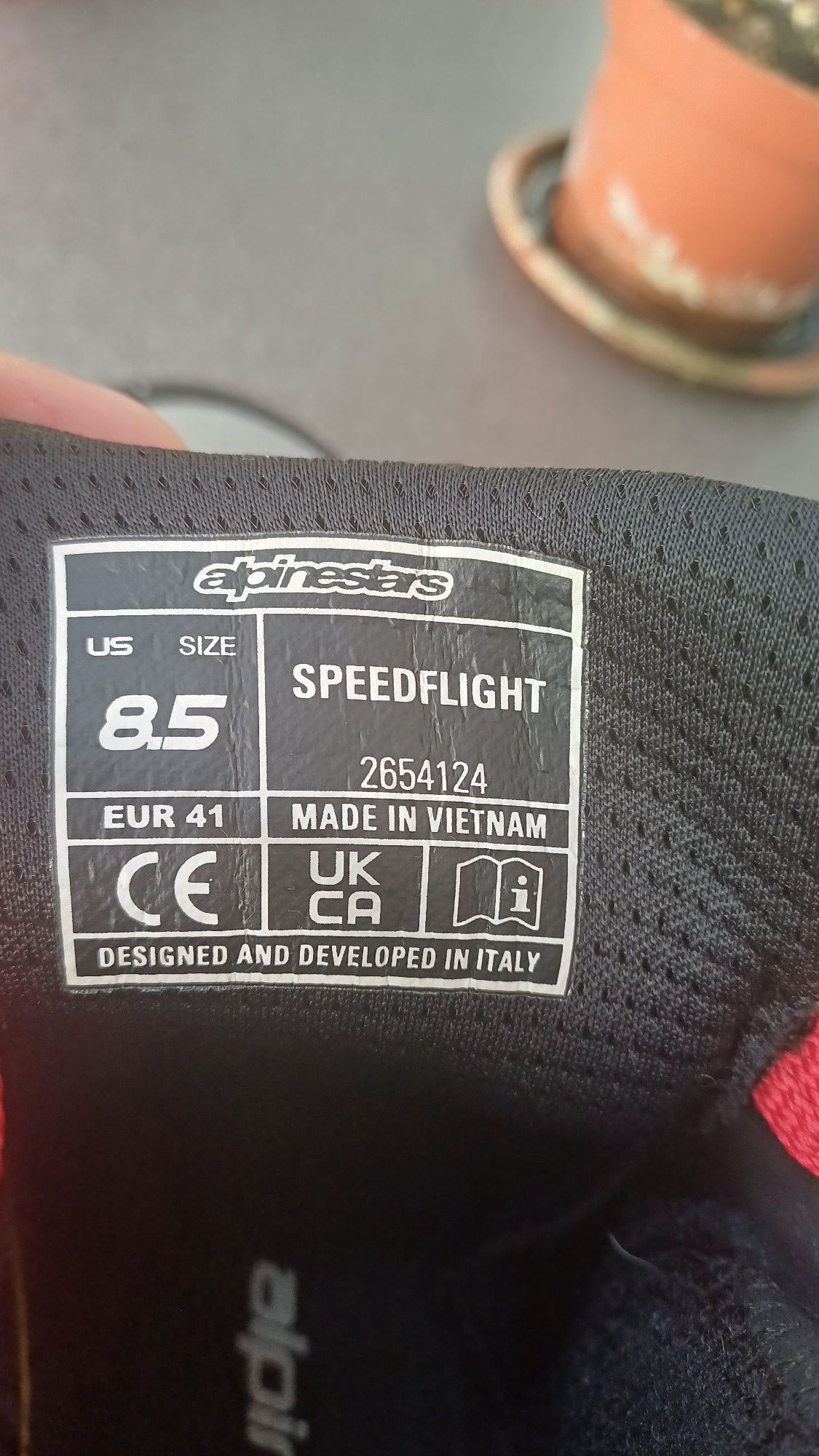 Botas alpinestars de mota