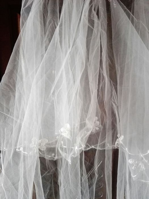 Véu Branco (3 metros)portes pagos