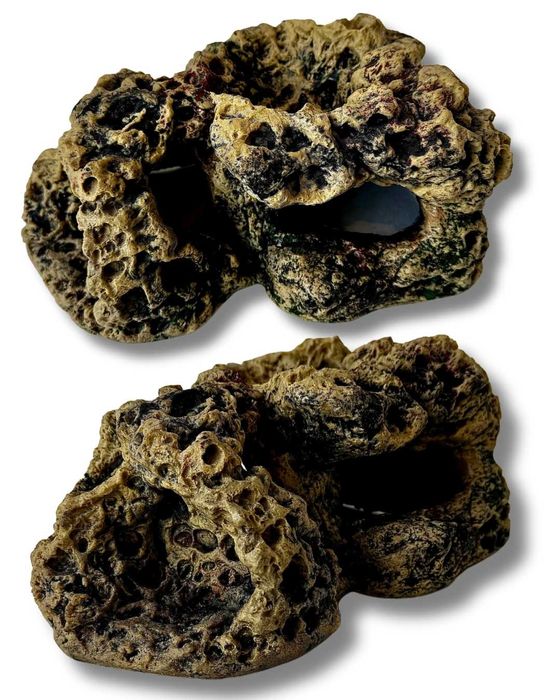 LRP-02B Sztuczna Skała Ozdoba Kryjówka do akwarium / terrarium