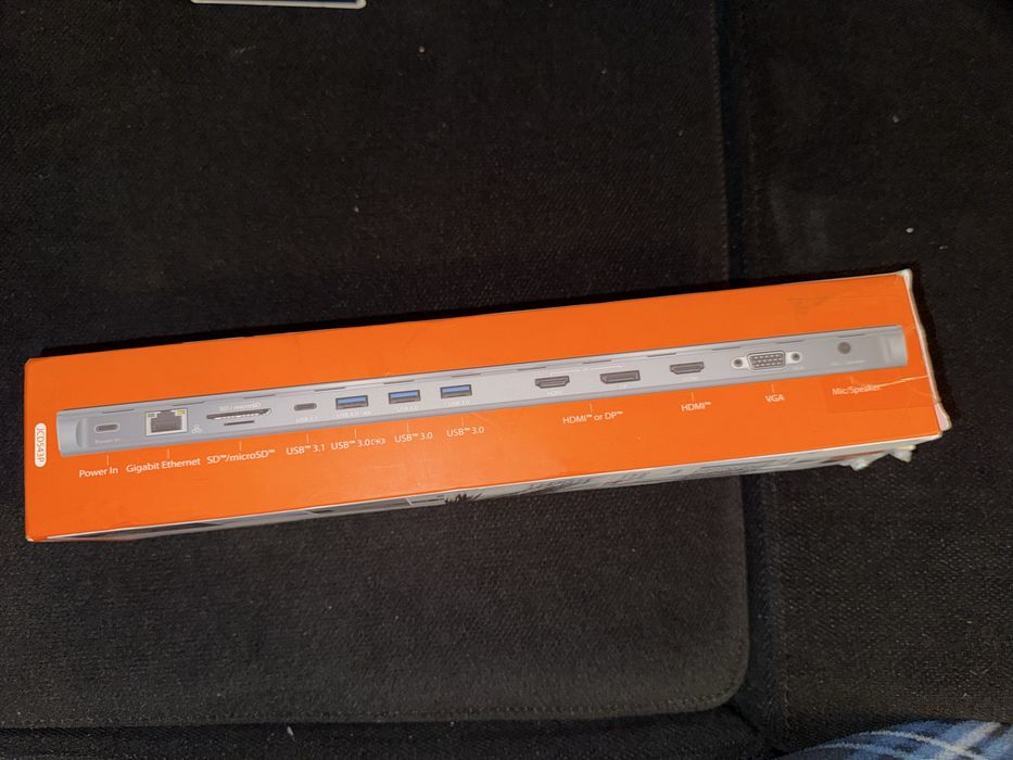 J5 Create USB-C® Triple Display Docking Station with 100W PD Adapter