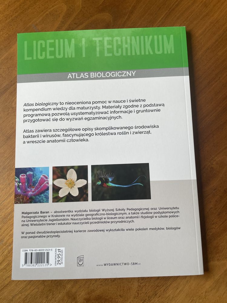 Atlas biologiczny liceum / technikum