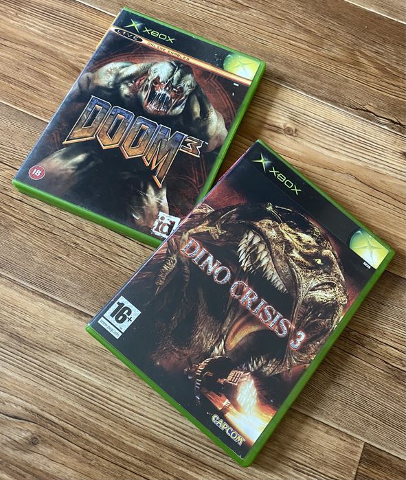 XBOX: Dino Crisis 3, The Thing, Half-Life 2, Doom 3, Onimusha