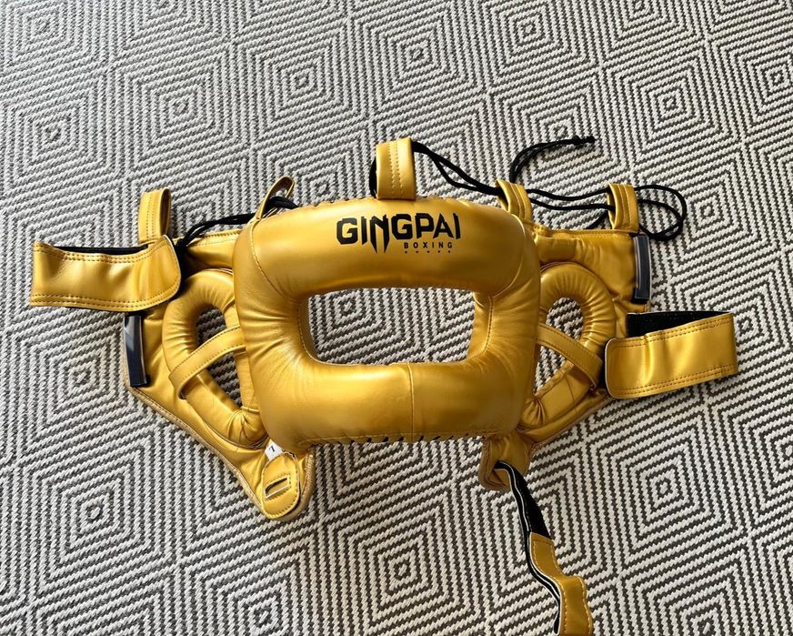 Capacete proteção kickboxing Gingpai