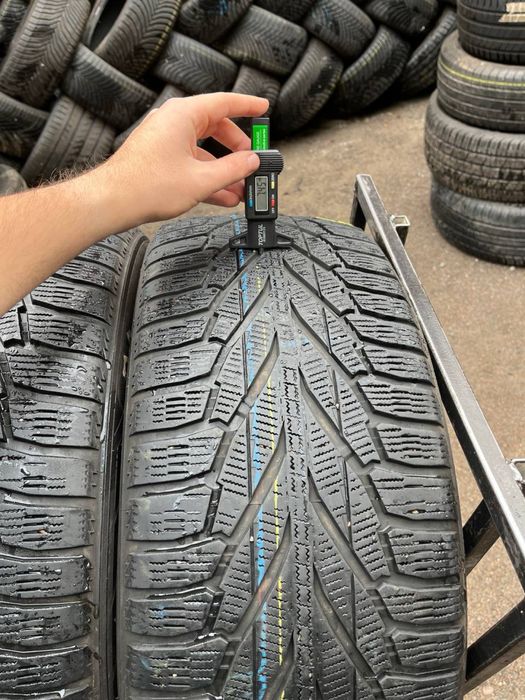 Шины БУ 245 55 R 19 NOKIAN HAKKAPELIITTA R2 SUV  Зимний комплект