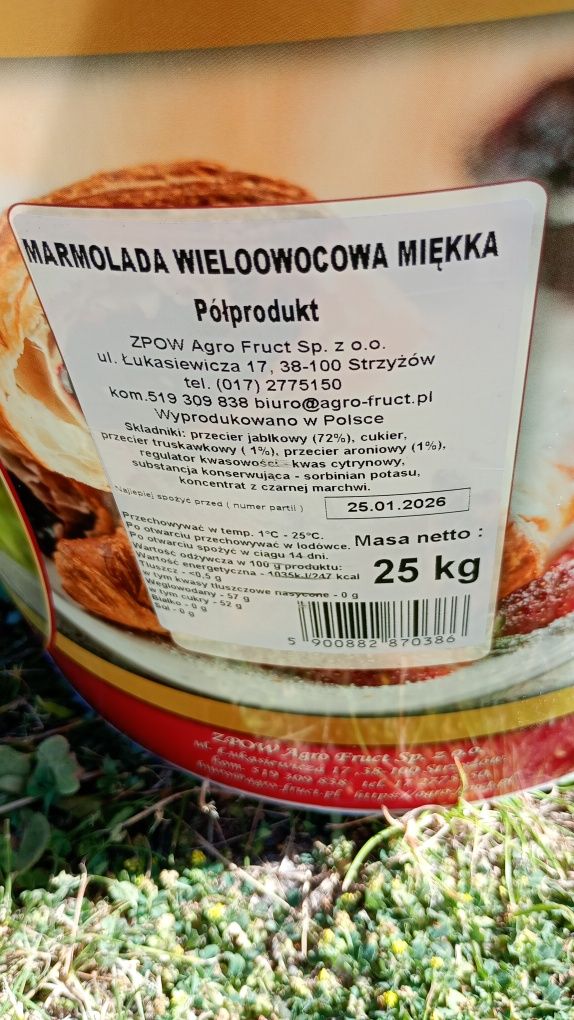Wiaderko plastikowe duże