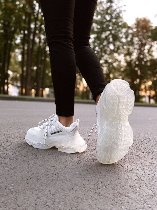 Кросівки Balenciaga Triple S White 36-41 ЛЮКС Баленсиага Кроссовки