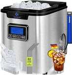 Kostkarka do lodu stal 150W 12 kg 24h 3 rozmiary kostek do restauracji