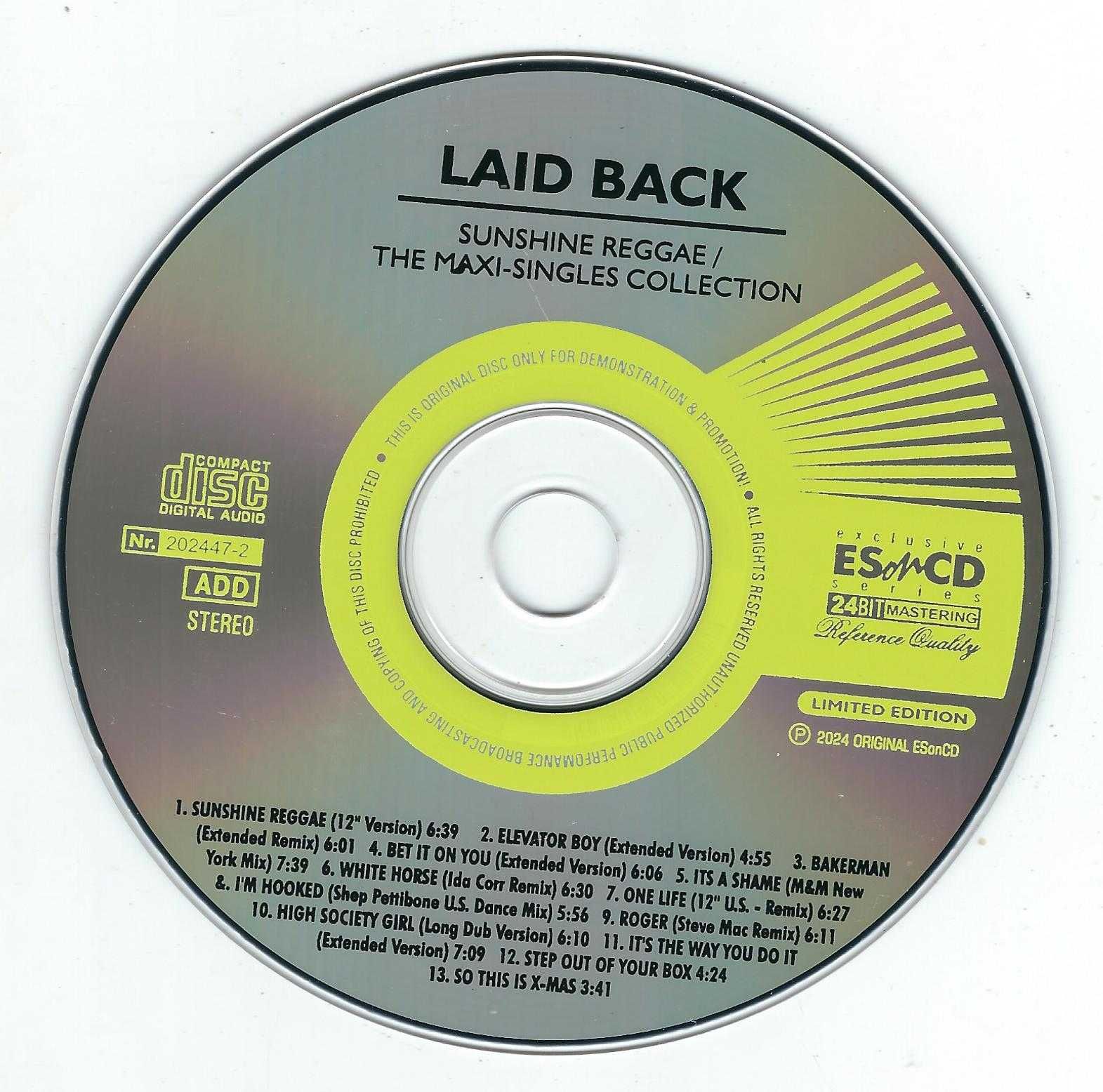 CD Laid Back - Sunshine Reggae-The Maxi-Singles Collection (2024) (ESo