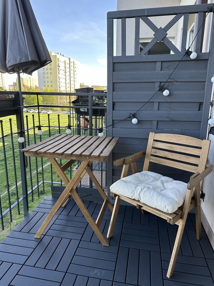 Zestaw na balkon Ikea