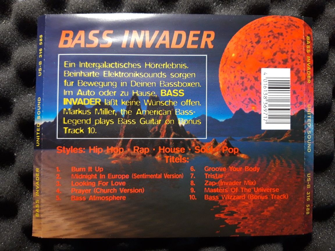 Bass Invader – Bass Invader (CD, 1996)