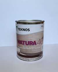 Акриловый лак Teknos Natura 40, полуглянцевый, 0,9 л