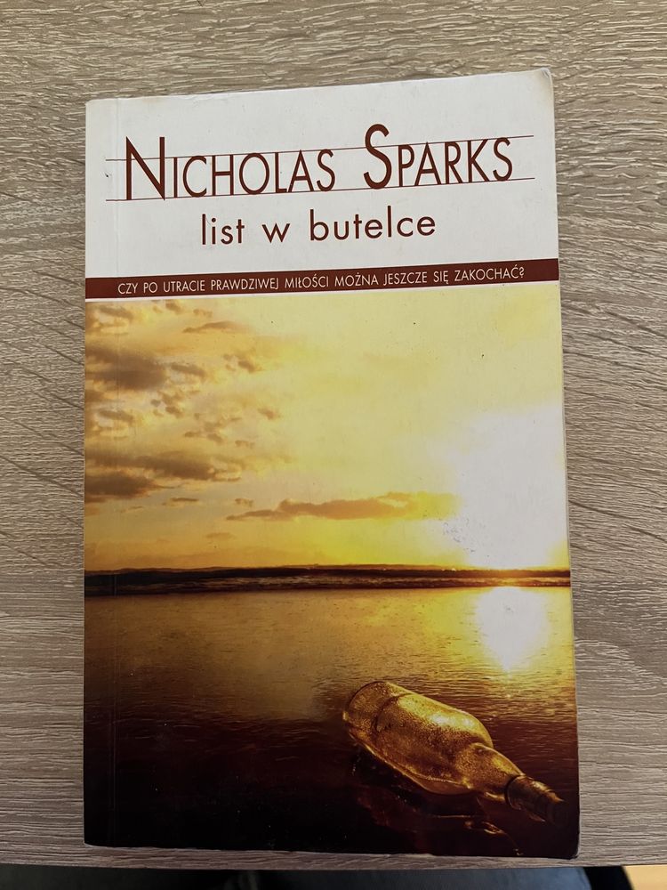 List w butelce, Bezpieczna przystań, Ostatnia piosenka-Nicholas Sparks
