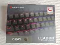 Keycaps genesis lead grey