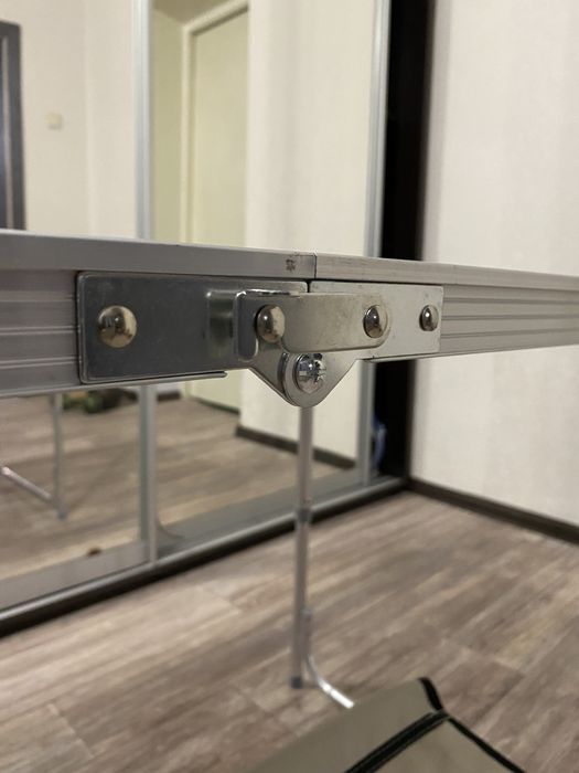 Стол алюминиевый раскладной для пикника + 4 стула