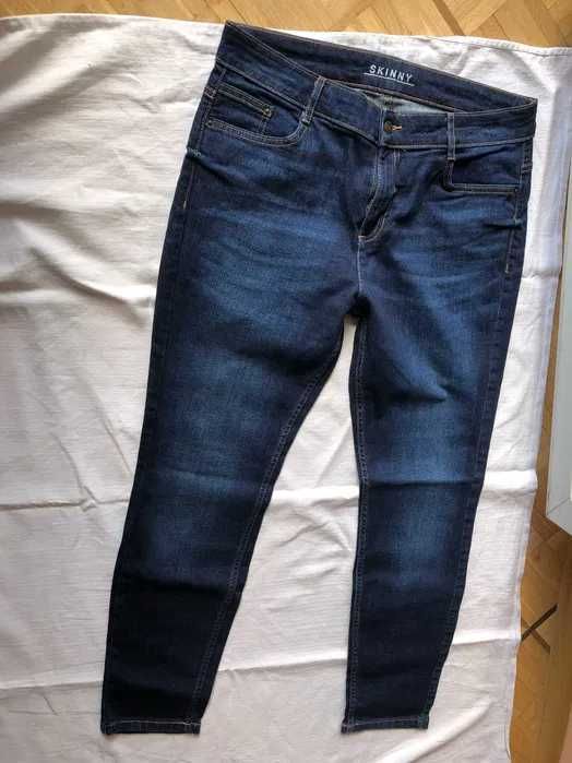 spodnie jeansowe skinny 42