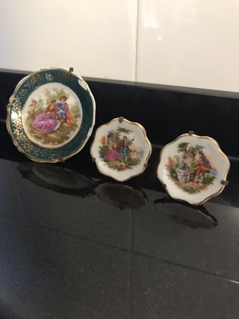 Miniaturas porcelana Limoges