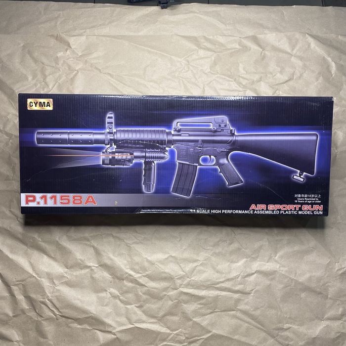 Автомат M16 іграшковий Cyma Original p1158a