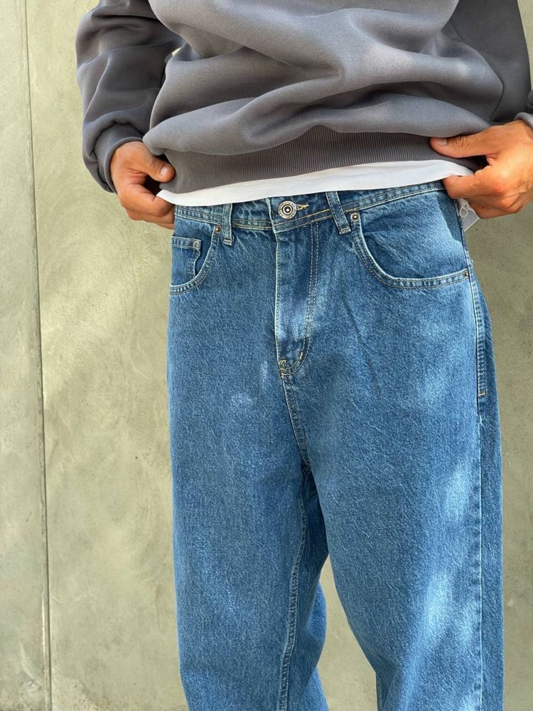 Чоловічі джинси baggy, широкі джинси, мужские джинсы широкие, оверсайз