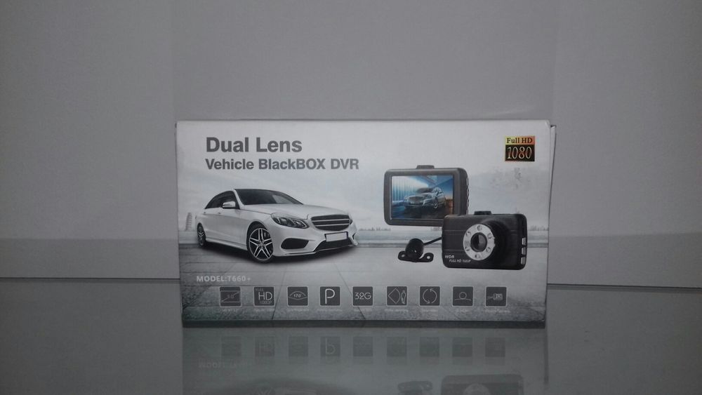 Відеореєстратор автореєстратор камера реєстратор dual lens fullhd 1080