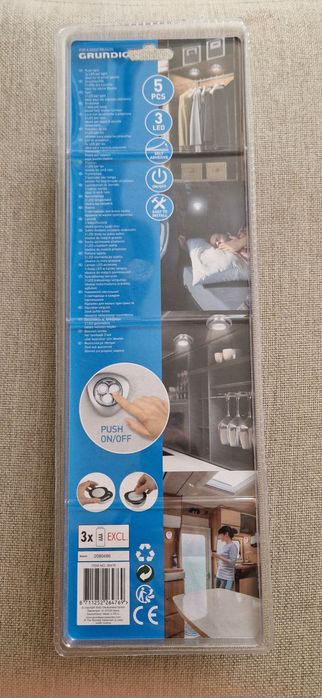 Lampki LED wciskane