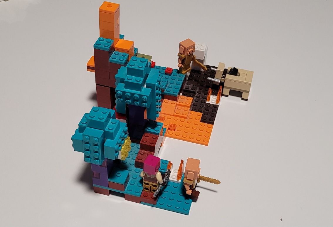 8+ lego minecraft 21168 spaczony las