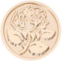 Pieczęć Lakowa Róża do wosku laku Stempel Mosiądz Referentka 2,5cm