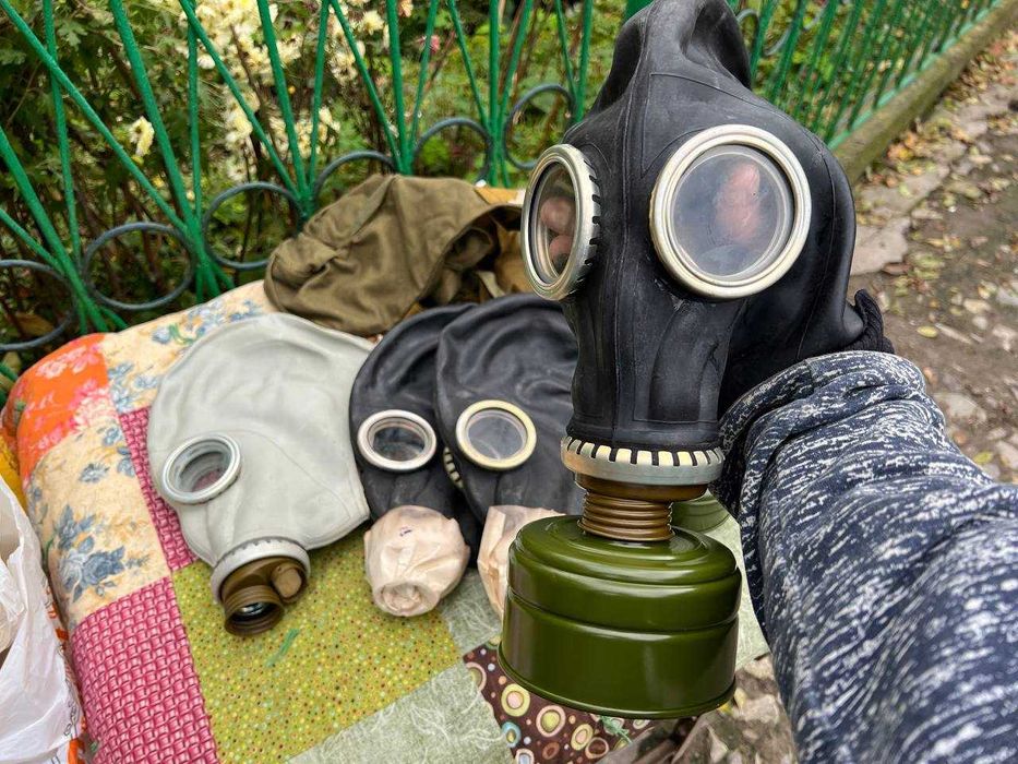 НОВІ: Противогаз / Протизаз - ГП-5 (Фільтри, Скло, Сумки)