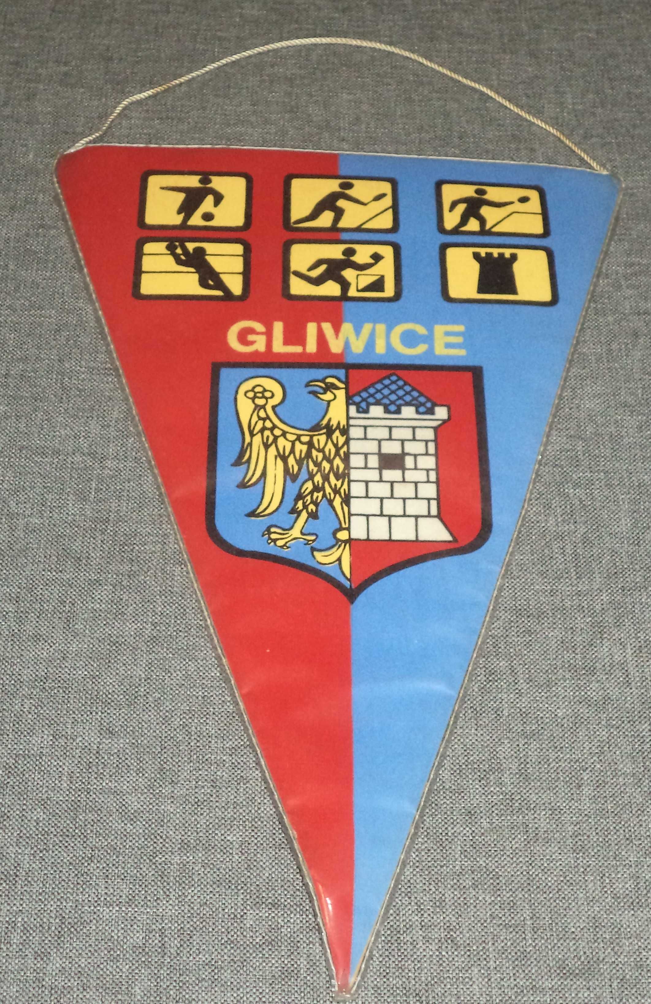 ZTS Łabędy Gliwice , ZKS Stal Rzeszów - proporczyk