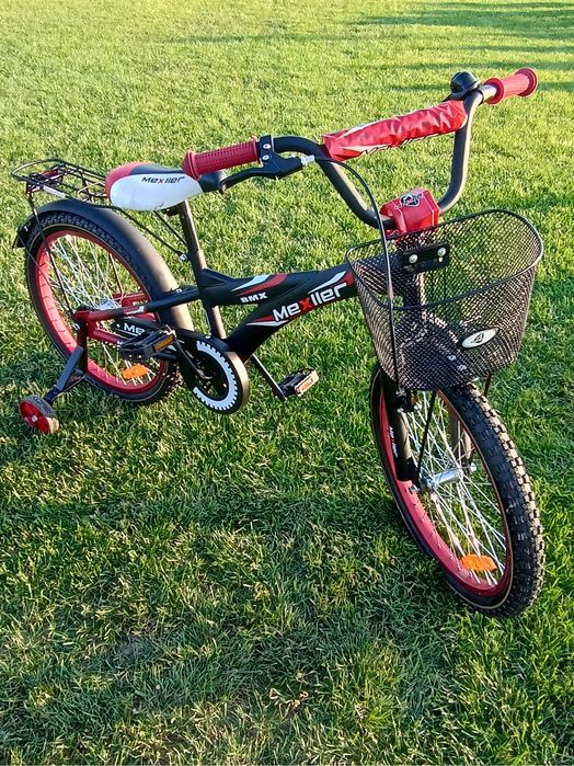 Rower dzieciecy 20cali MXLIer BLX z dodatkowymi kołkami