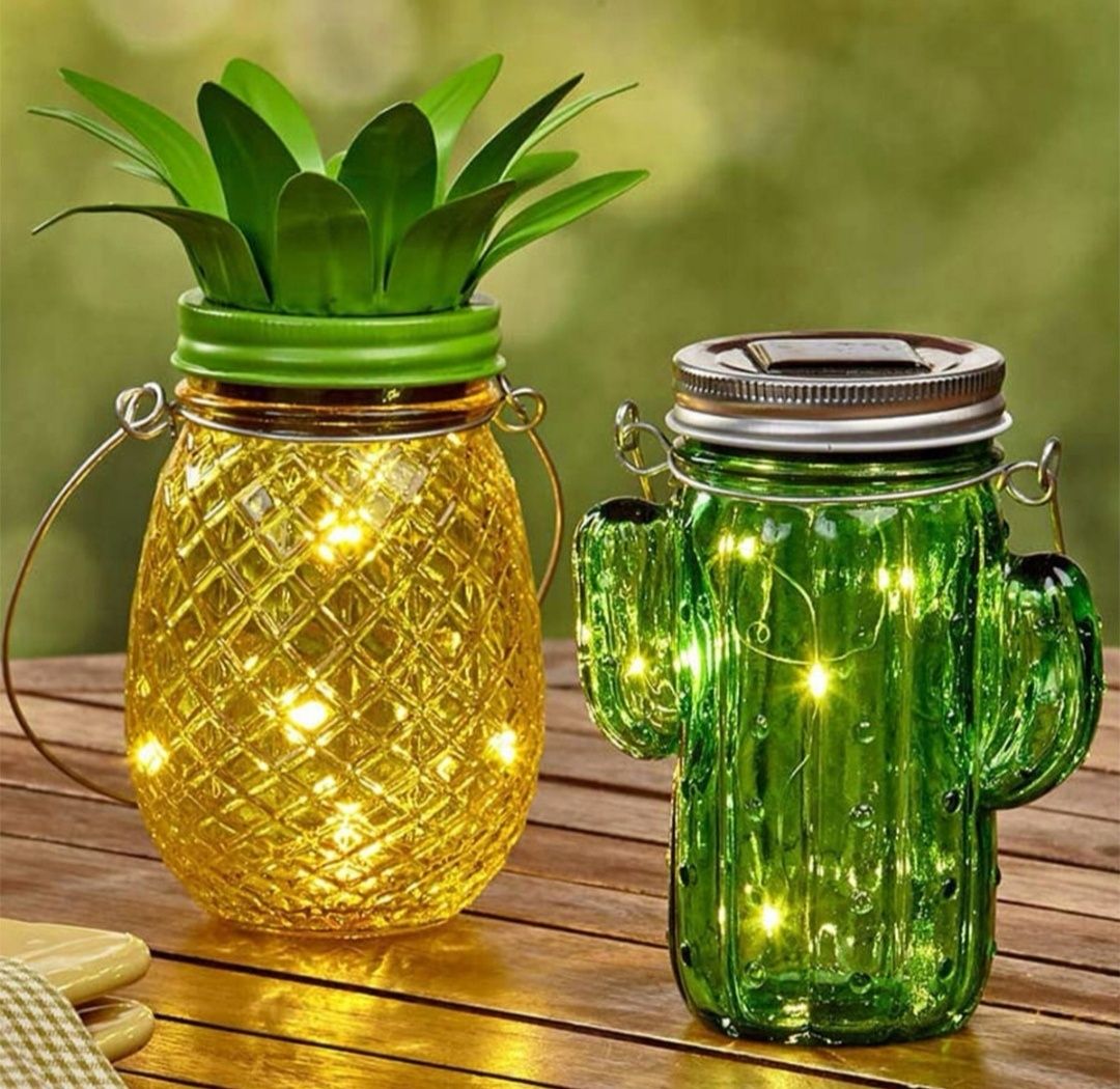 Lampka solarna LED Ananas