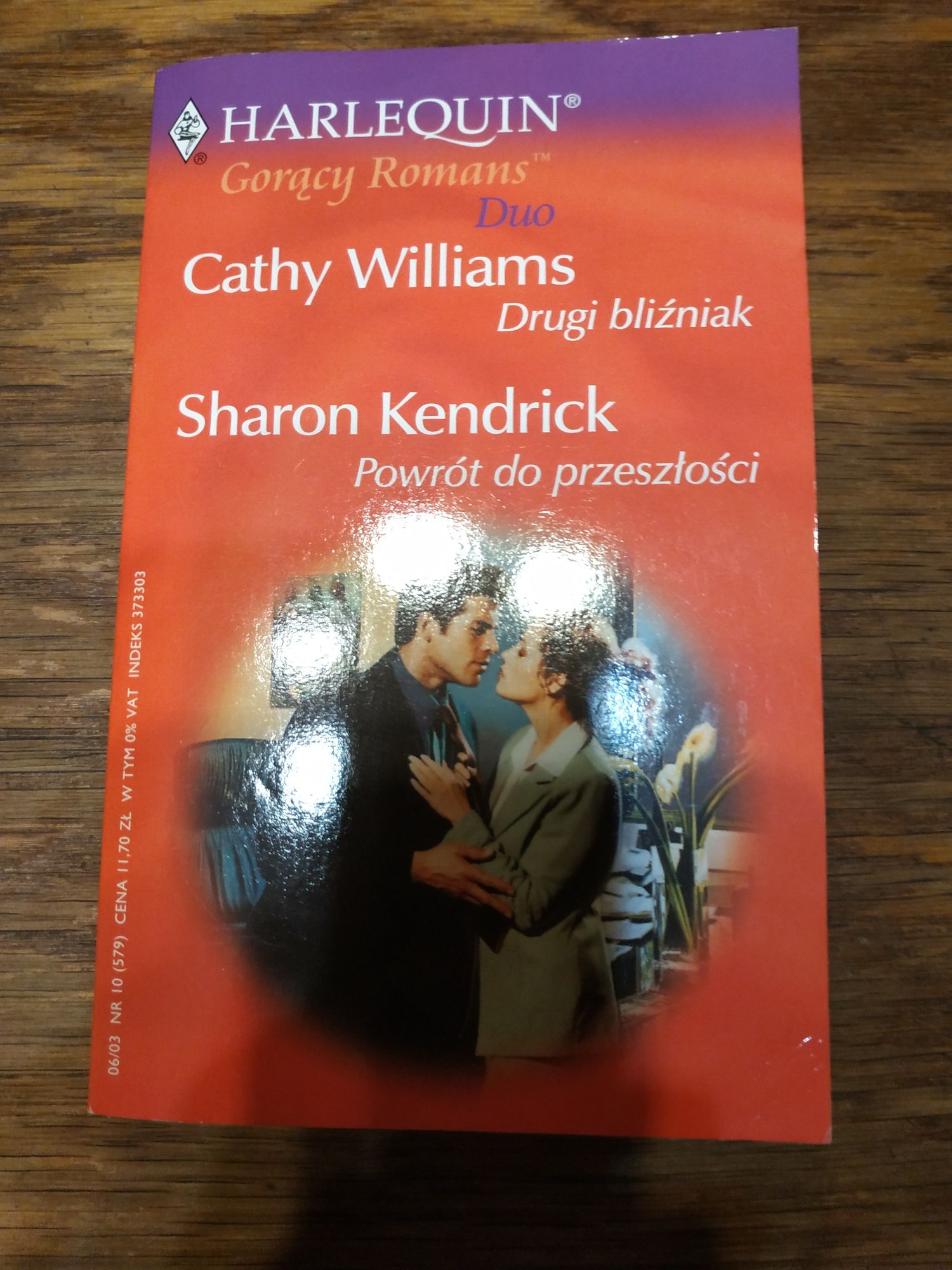 Drugi bliźniak Cathy Williams, Powrót do przeszłości Sharon Kendrick