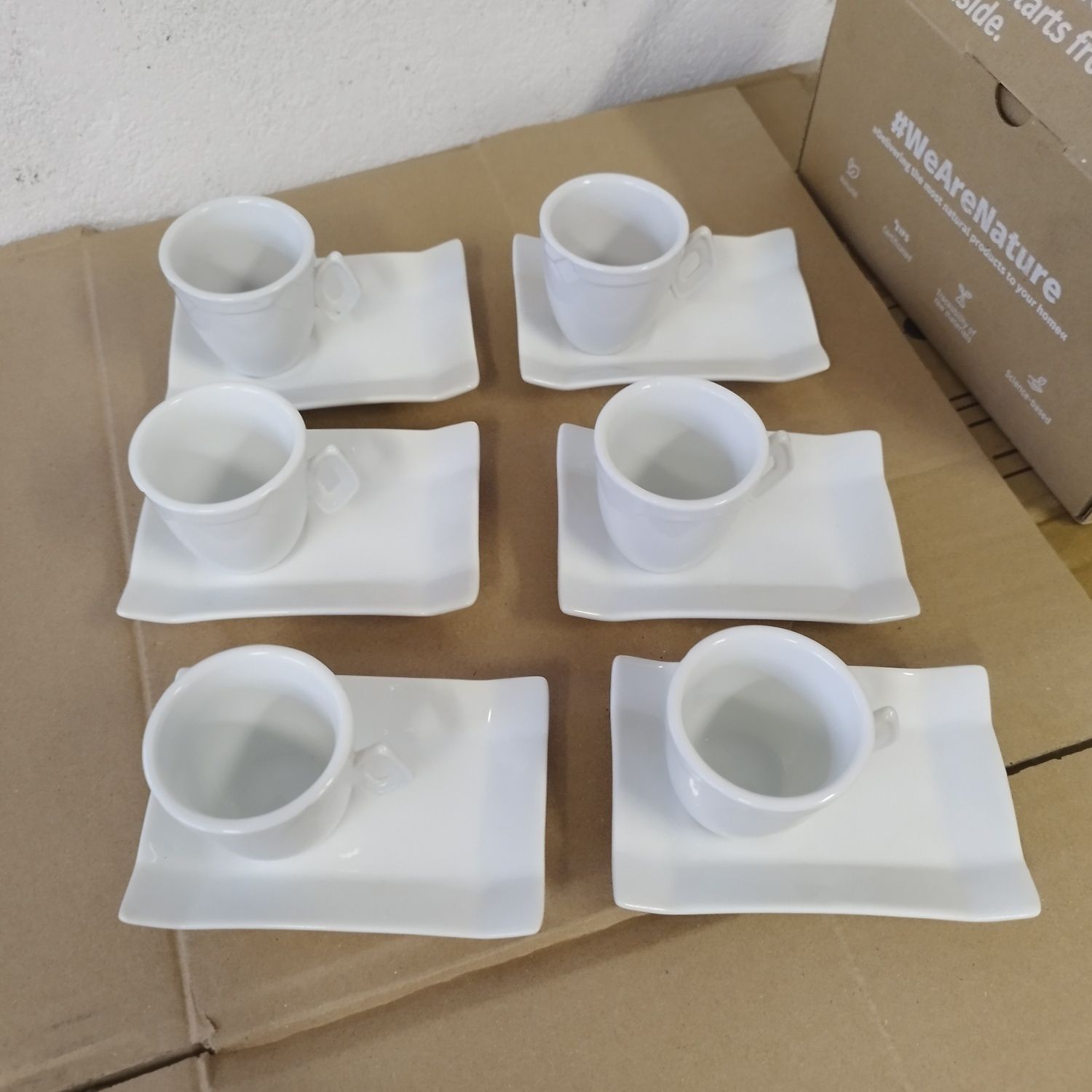 Zestaw filiżanek do kawy espresso
