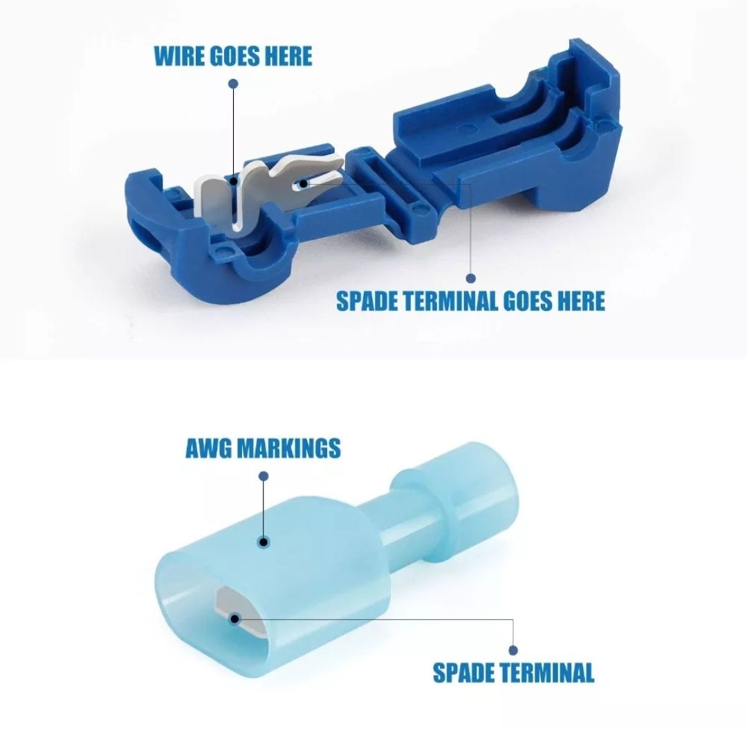 Конектори Т подібні для проводки автомобільні