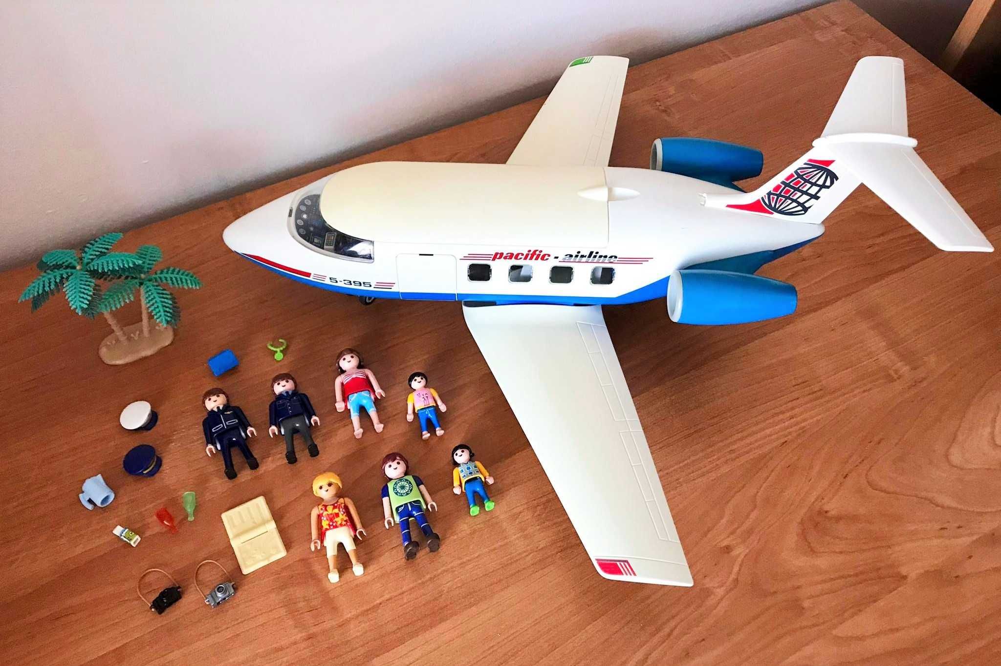 Playmobil aviao bonecos barco crocodilo futebol figuras carros motas