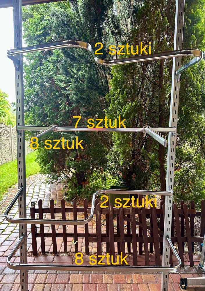 Regał Wieszaki Sklepowe Na Odzież