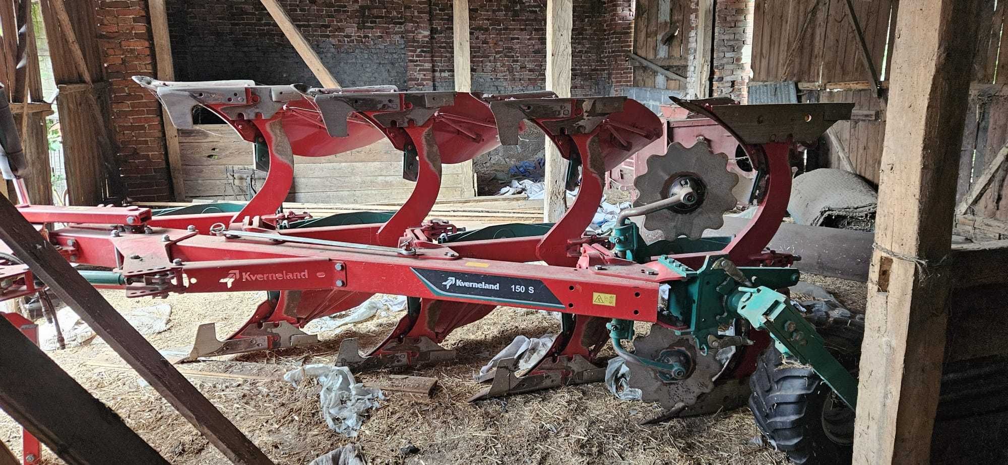 KVERNELAND 150S 4 korpusy 2022r. jak nowy zabezpieczenie non-stop