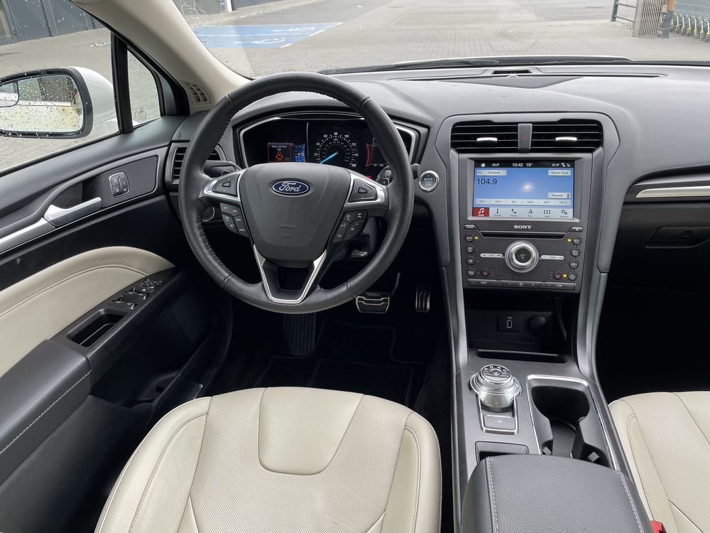 Ford FUSION Tittanium AWD 2.0 EcoBoost 4x4 2018 Biala Perła 86 tys km