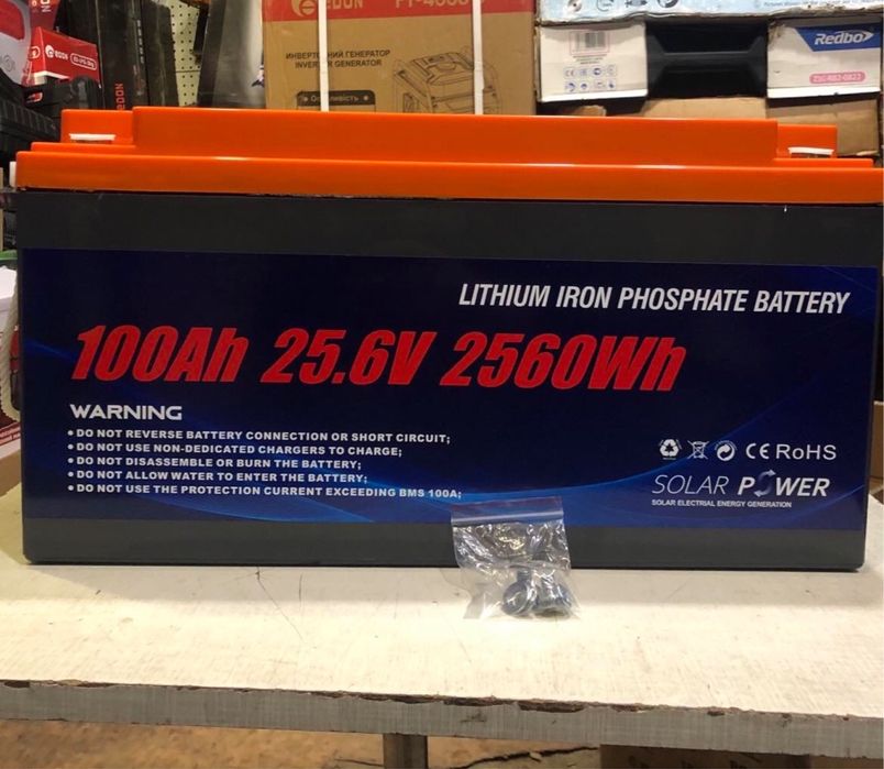 ЛУЧШЕЕ КАЧЕСТВО! Аккумулятор Edon LiFePO4 24V 100Ah