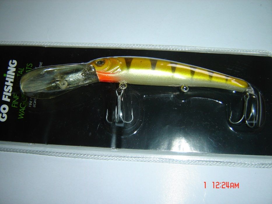 Duży Wobler na szczupaka, suma sandacza